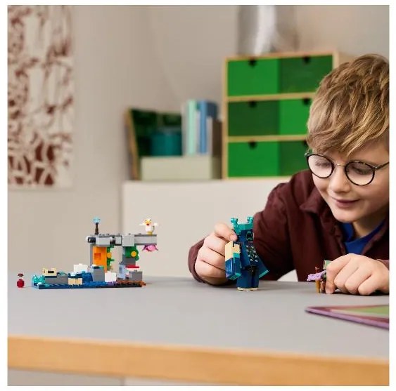 Lego Minecraft 21274 Stretnutie so Strážcom  (100396911)