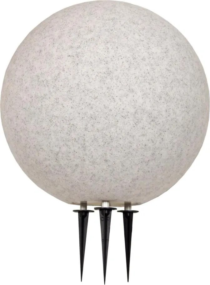 Vonkajšia lampa KULA 1xE27/60W/230V pr. 40 cm IP44 sivá