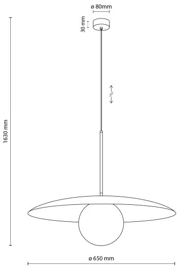 Luster na lanku SLATE 1xE27/15W/230V pr. 65 cm zelená