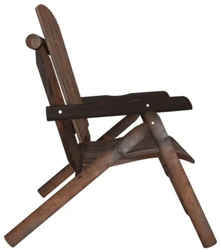 vidaXL 2-miestna záhradná lavica 119x85x98 cm masívny smrek-