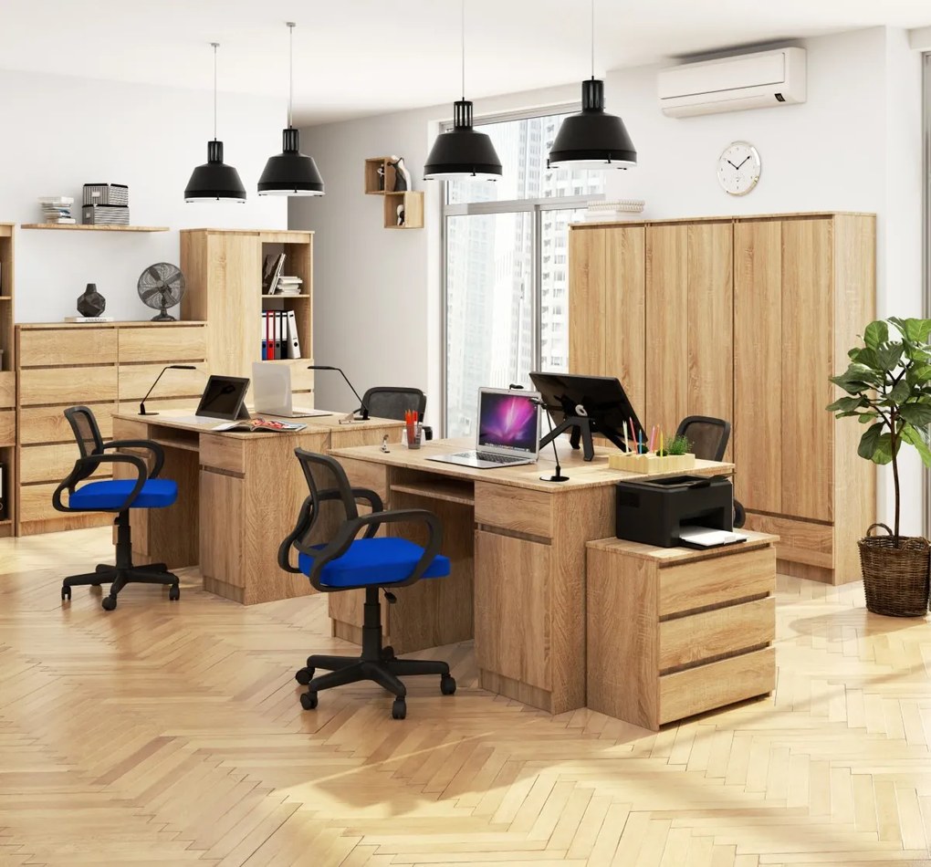 Písací stôl A5 135 cm dub sonoma