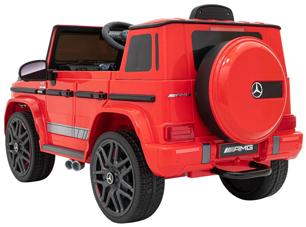 Elektrické autíčko Mercedes AMG G63 - červené