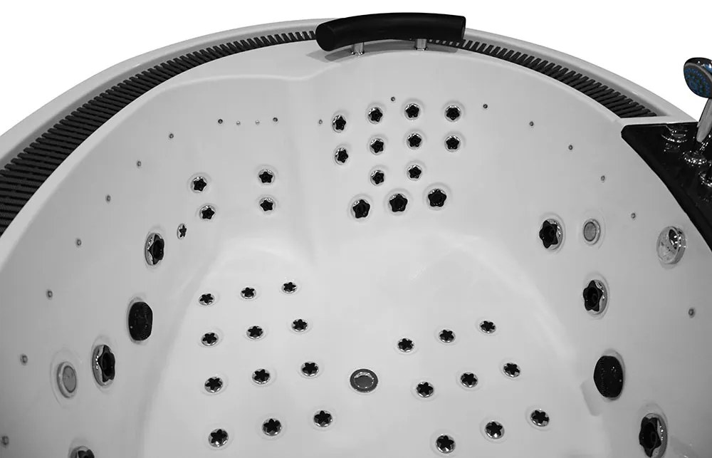 M-SPA - Kúpeľňová vaňa s hydromasážou bez krytu - 210 x 170 x 70 cm