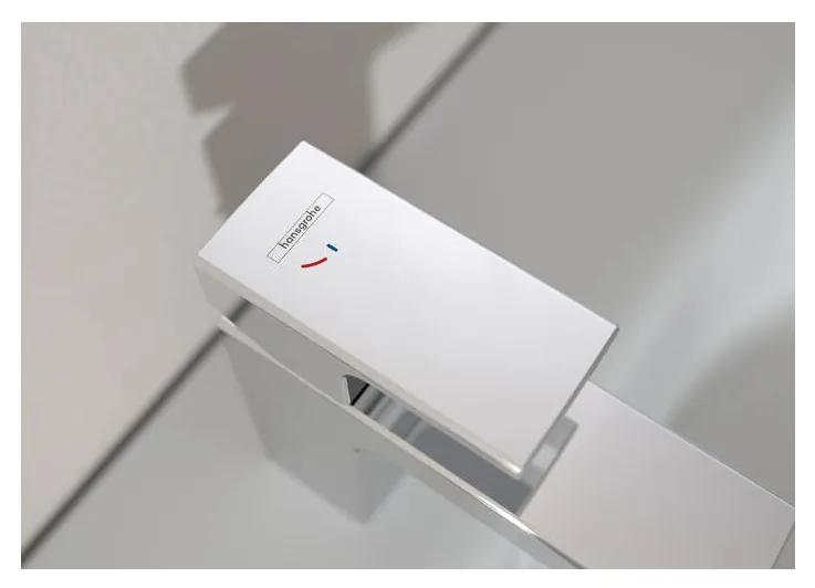 Hansgrohe Vernis Shape - Páková umývadlová batéria 100 CoolStart s odtokovou súpravou s tiahlom, chróm 71594000