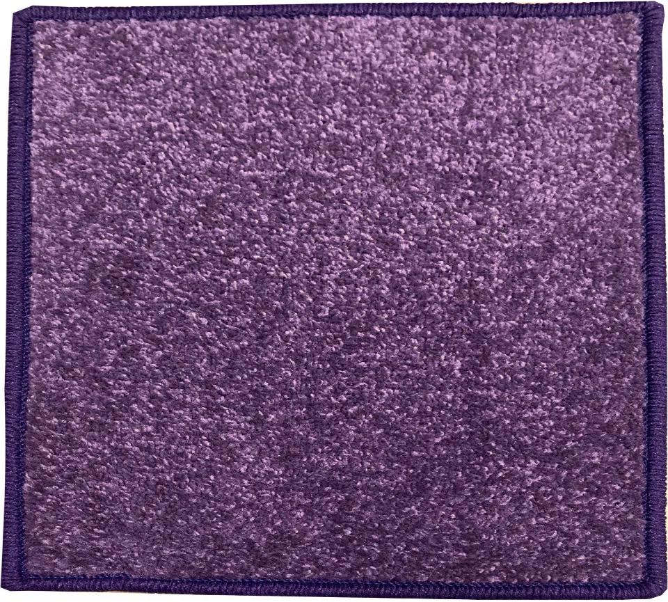 Betap koberce Kusový koberec Eton 2019-45 fialový štvorec - 80x80 cm