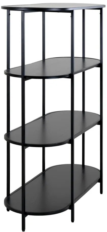 Čierna knižnica 36x111 cm Vita - House Nordic