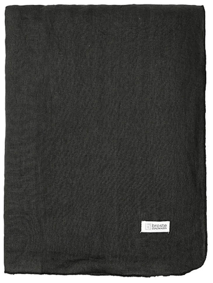 Broste Obrus GRACIE 160x200 cm čierny