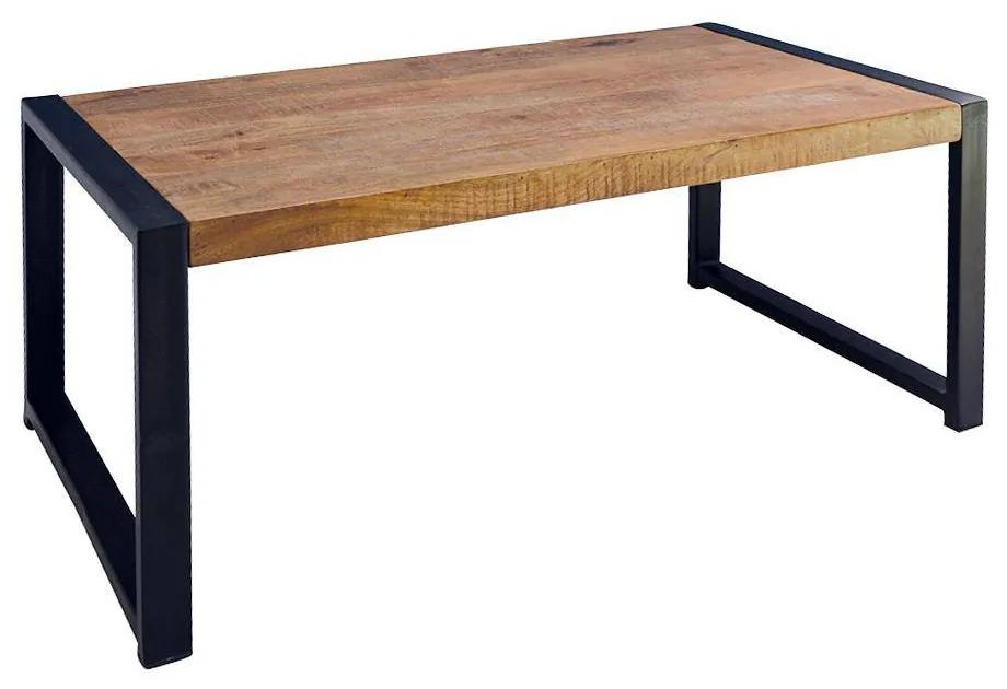 Konferenčný stolík z mangového dreva Atlanta 110 cm Mahom