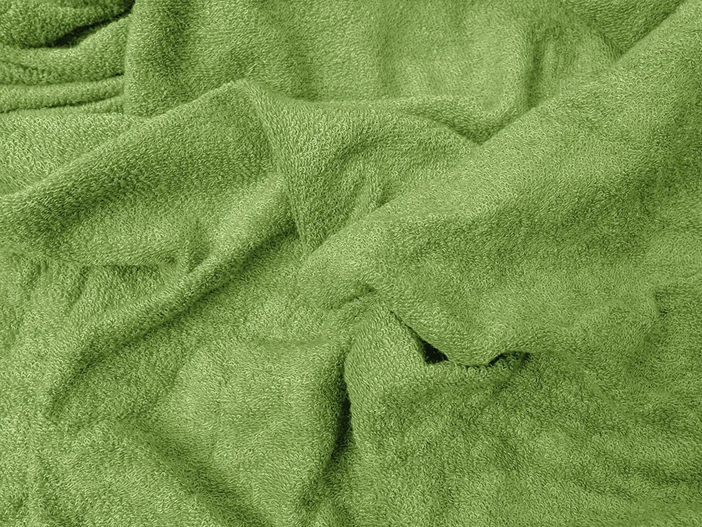 Froté plachta EXCLUSIVE zelená 90x200 cm