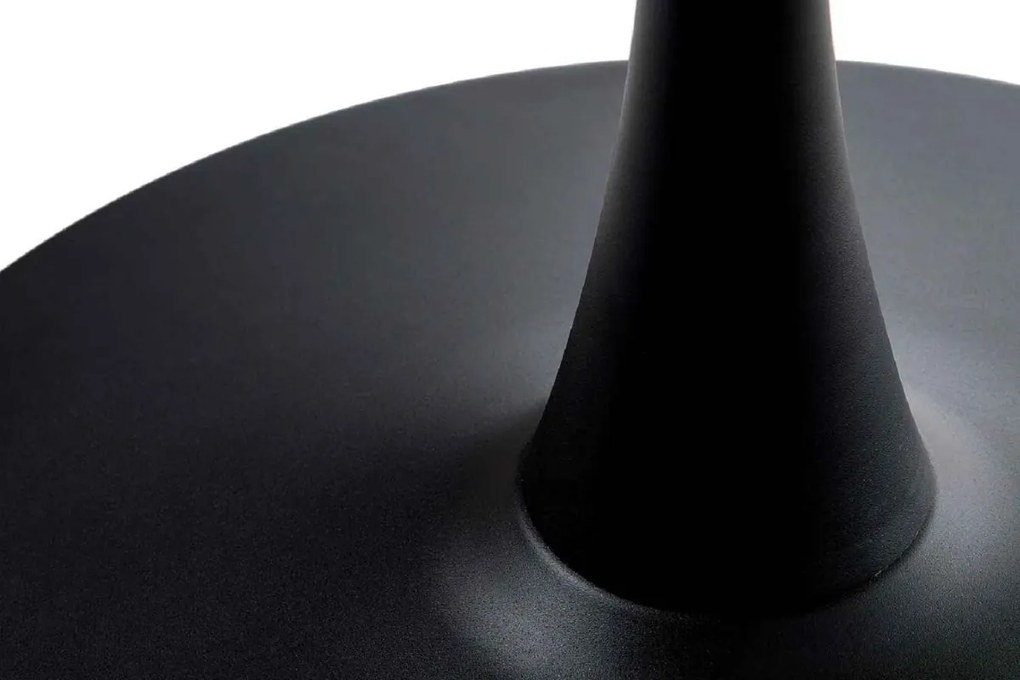 Dizajnový jedálenský stôl Valenzuela 100 cm biely