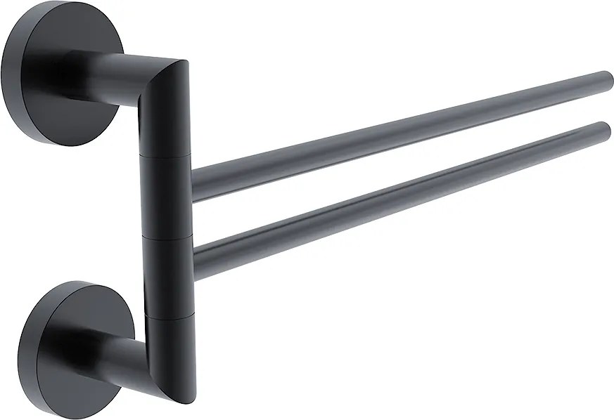 Nimco Držiak na uteráky otočný, 41 cm UNIX ČIERNA - UNC 13096-90