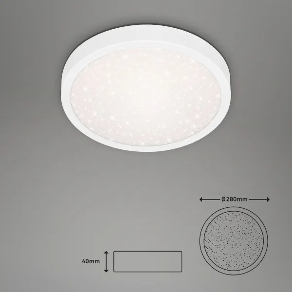 Briloner 3048-016 - LED Stropné svietidlo RUNA LED/18W/230V biela