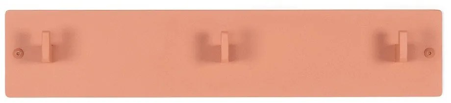 Kovový nástenný vešiak v lososovej farbe Leatherman – Spinder Design