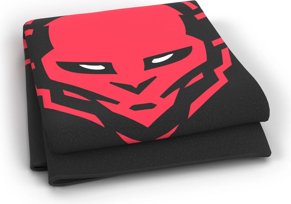 Fleecová deka Diablo Chairs, čierna