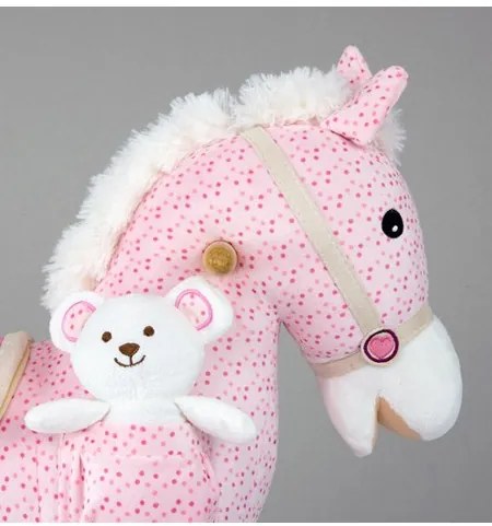 Hojdací koník s melódiou Milly Mally Pony Gray Dot