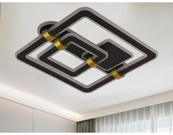 LED stmievateľné stropné svietidlo LED/140W/230V 3000-6500K + diaľkové ovládanie