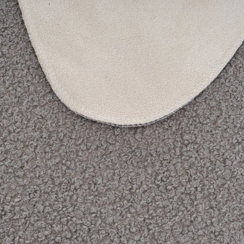 Sivá syntetická kožušina 60x90 cm Sherpa – Casa Selección