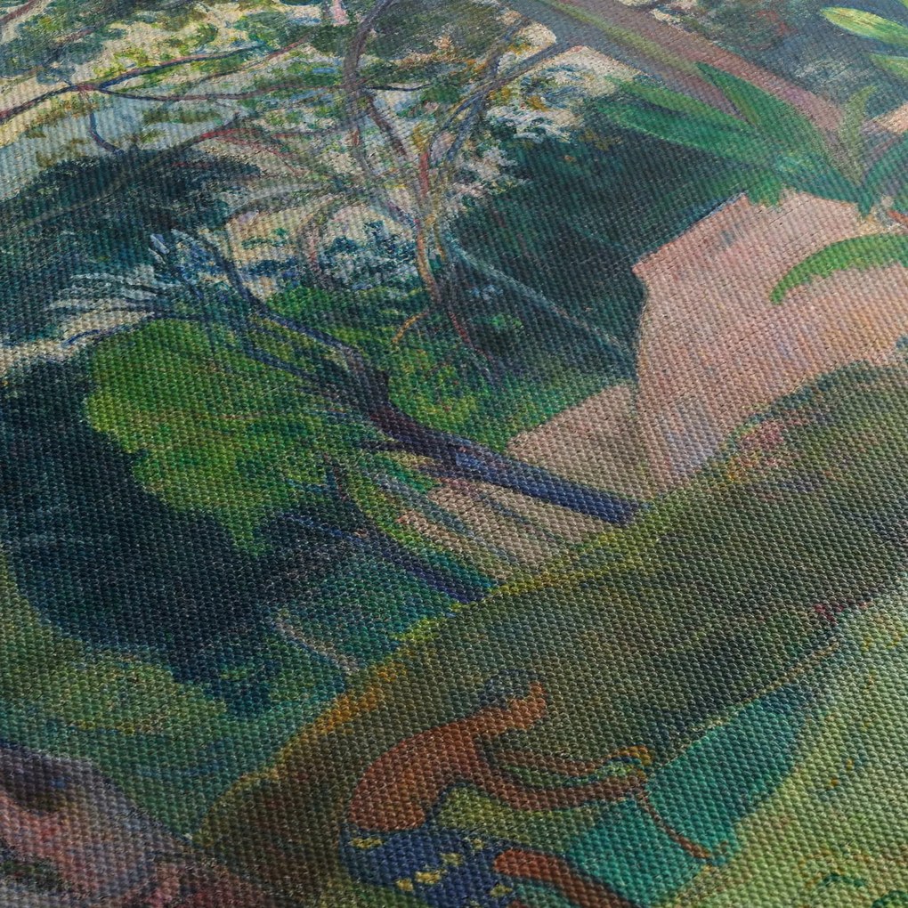 Obraz - Paul Gauguin, Te raau rahi (The Big Tree), reprodukcia (70x50 cm)