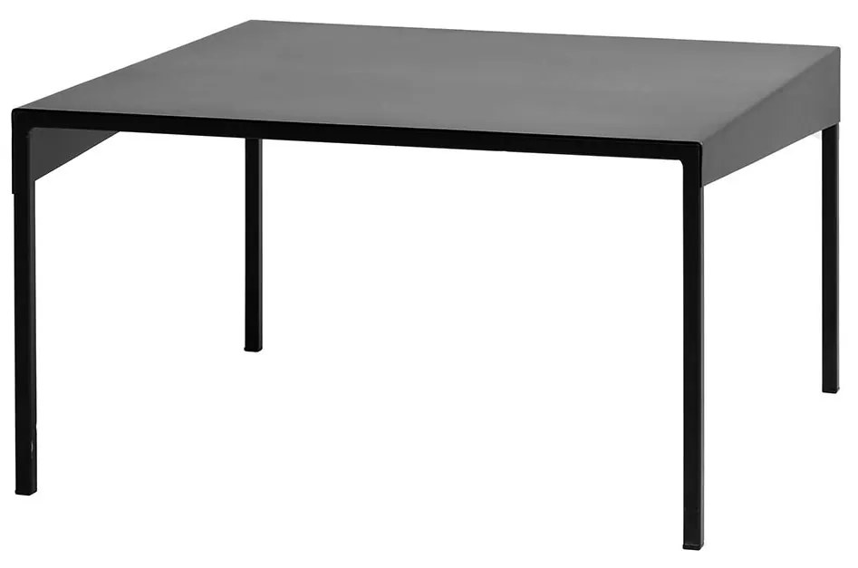 Čierny Konferenčný stolík Obroos 100 × 60 × 45 cm 100 × 60 × 45 cm CUSTOMFORM