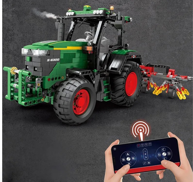 JOKOMISIADA Stavebnica Diaľkovo ovládaný traktor s bránami 1664 dielov ZA5798
