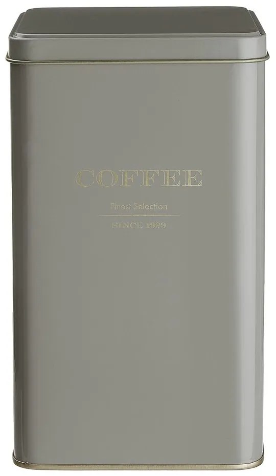 TIN TIN Dóza na kávu 1850 ml - hnedá