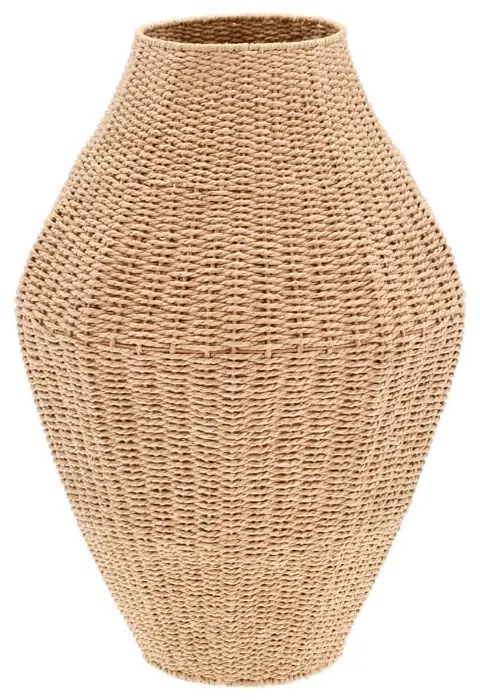 Vysoká váza v prírodnej farbe Varel – Villa Collection