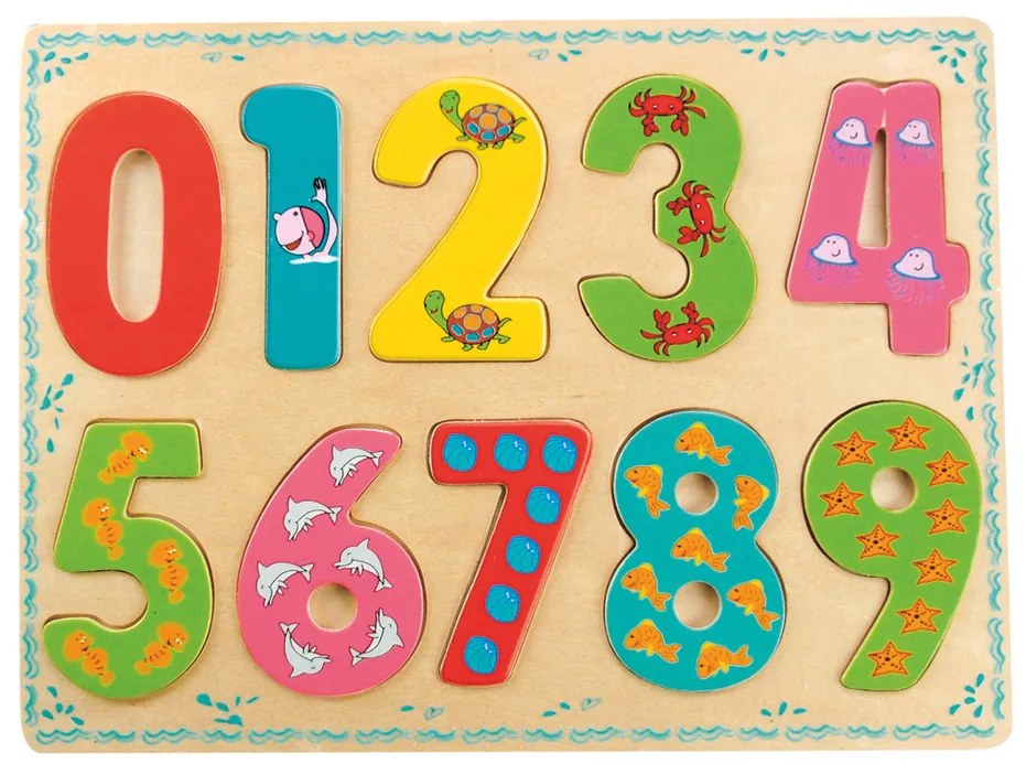 Bino Puzzle Čísla