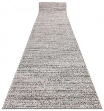 Behúň SIZAL FLOORLUX vzor 20389 strieborný / čierny