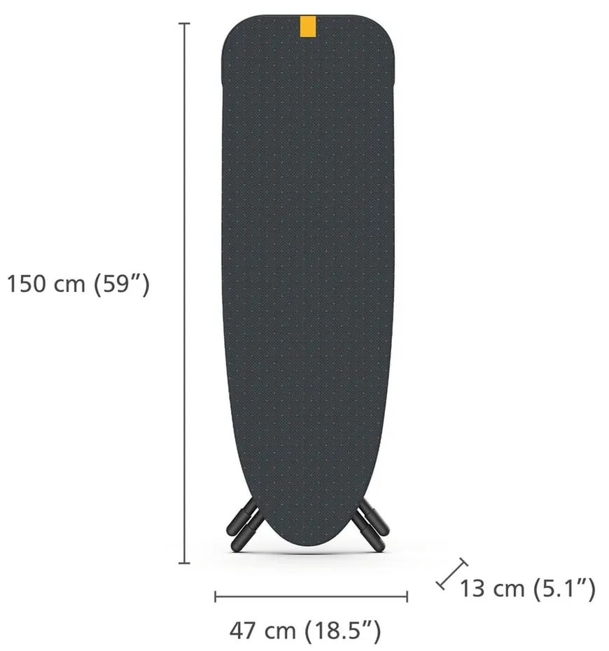 Žehliaca doska 135x45 cm Glide Max Plus – Joseph Joseph