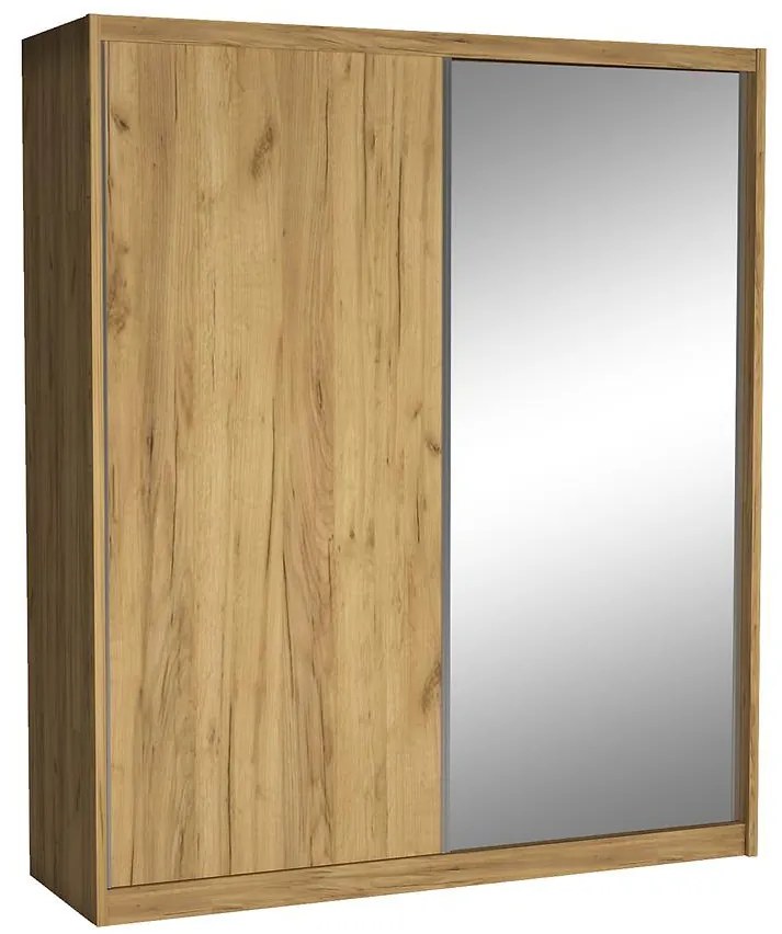 Skriňa Maciej 208 zrkadlo kraft zlatá