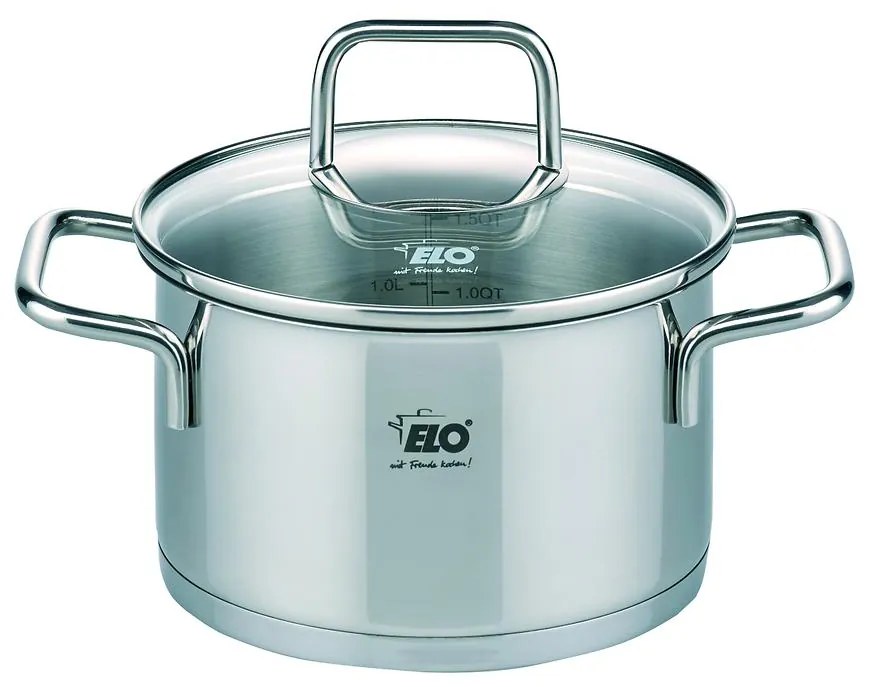 Hrniec Elo s pokrievkou 12cm citrin