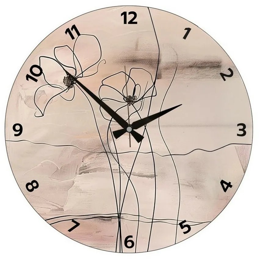 Nástenné hodiny Sand 343, 40 cm