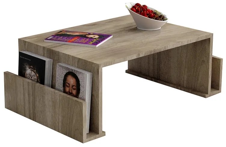 Konferenčný stolík Magazín orech