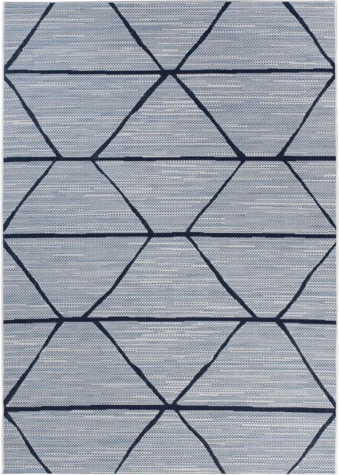 Kusový koberec Zaron modrý, Velikosti 60x110cm