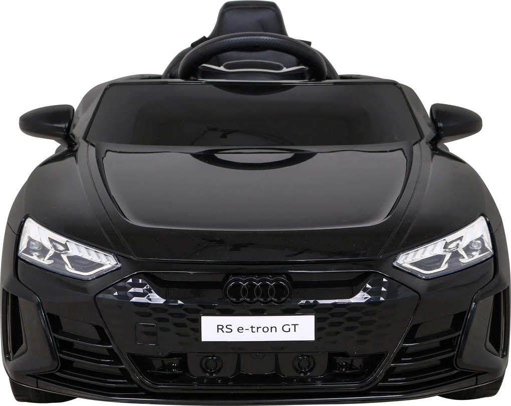Ramiz Audi RS E-Tron GT batéria čierna + diaľkové ovládanie + pohon 4x4 + rádio MP3 + LED + EVA