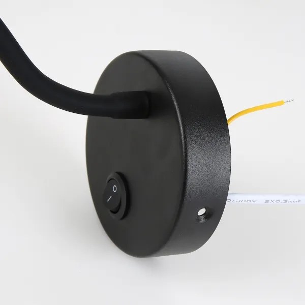 Brilagi - LED Stmievateľná flexibilná nástenná lampa MAYA 1xG9/4W/230V čierna