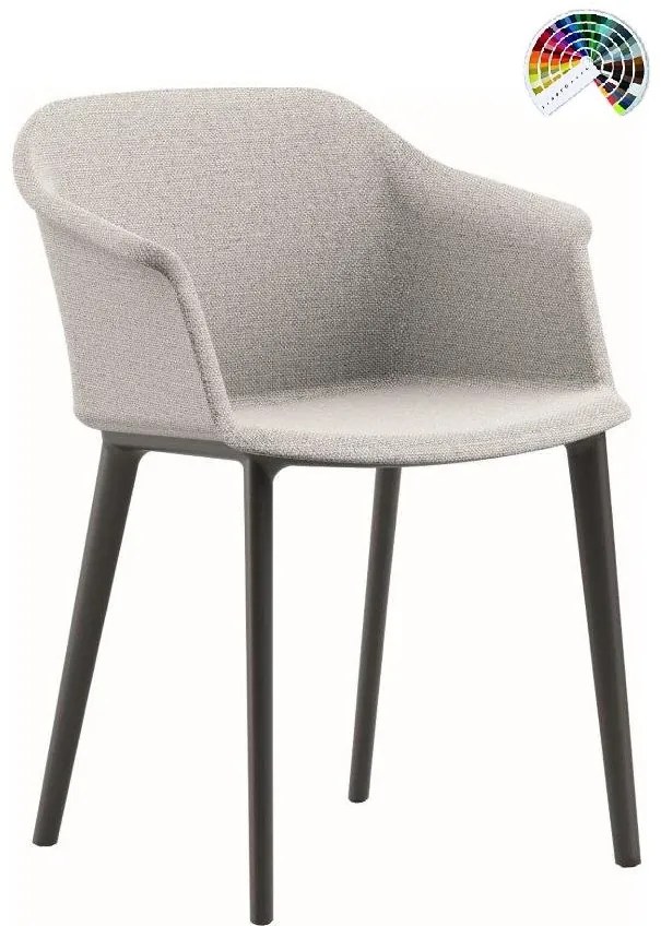 Konferenčné kreslo AURUM čalúnenie KOŽENKA Silvertex, Valencia