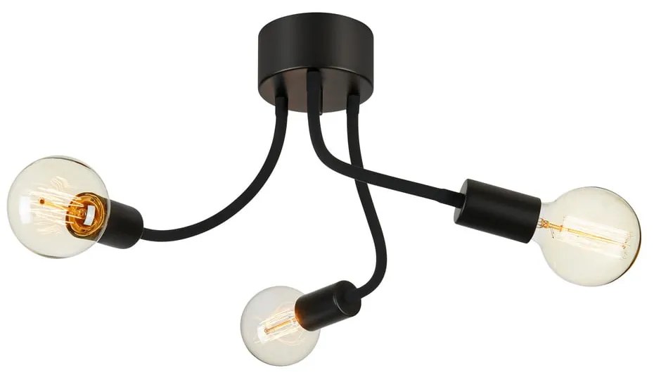 Čierne stropné svietidlo Markslöjd Medua Ceiling 3L