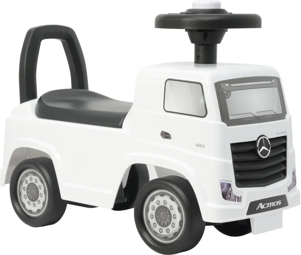 LEAN CARS Odrážadlo Mercedes Actros 3316TA, biele