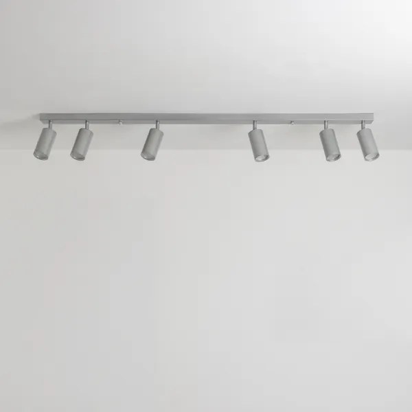 Brilagi - Kúpeľňové bodové svietidlo SELE 6xGU10/30W/230V IP44 strieborná