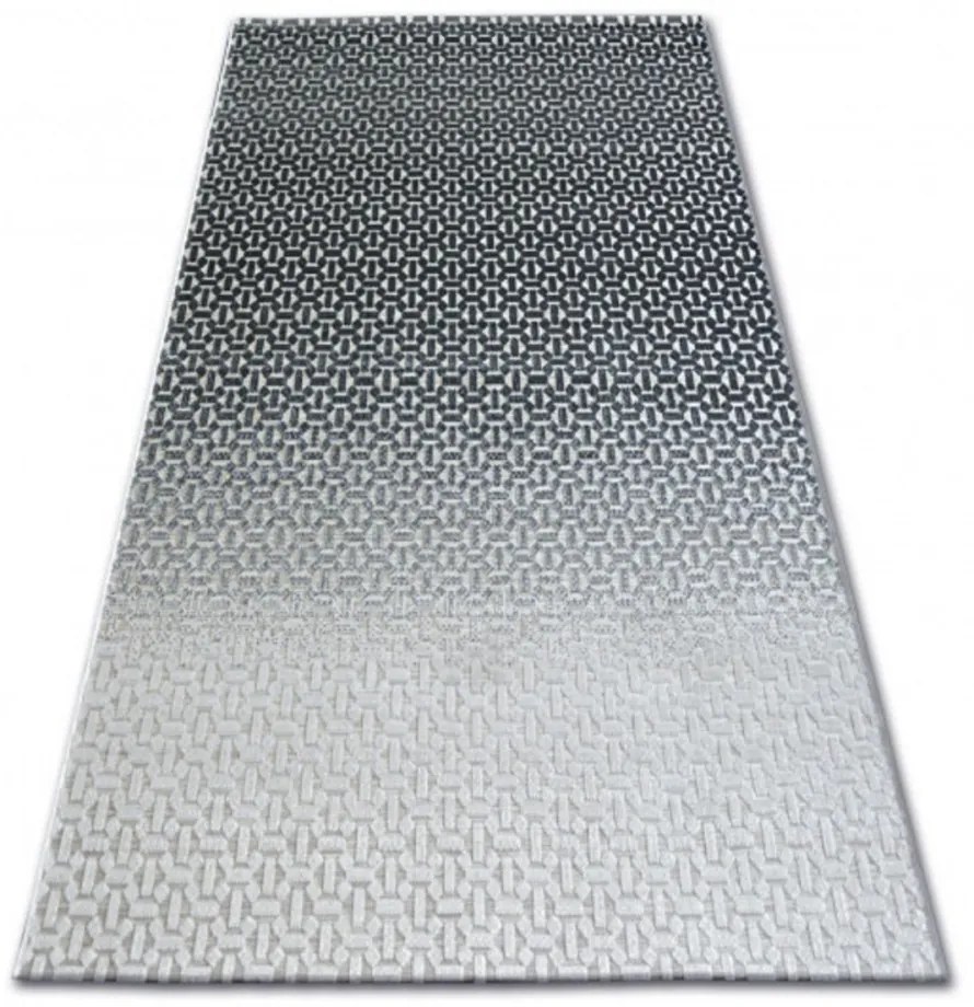 Kusový koberec PP Struktura sivý, Velikosti 120x170cm