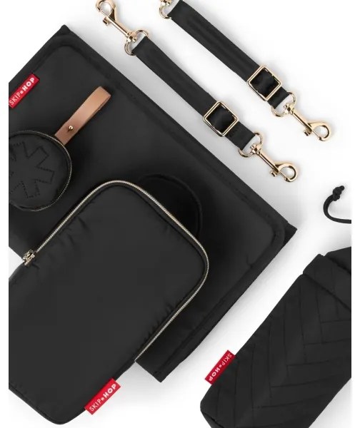 Skip Hop - 6v1 prebaľovací batoh na kočík SUITE SET čierny