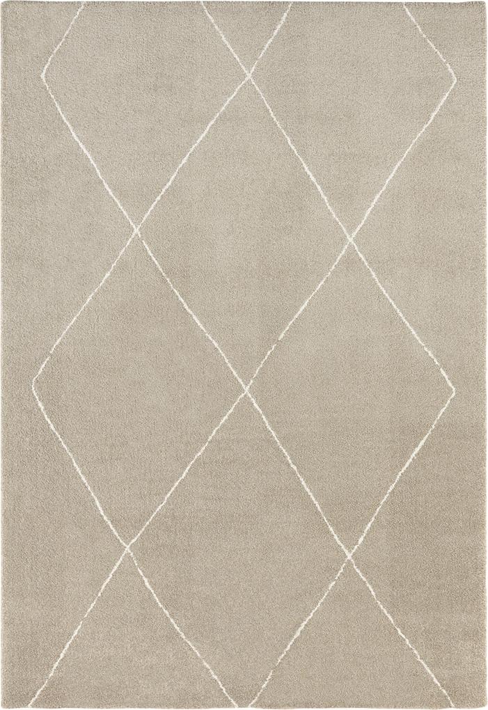 ELLE Decor koberce Kusový koberec Glow 103664 Beige/Cream z kolekce Elle - 80x150 cm