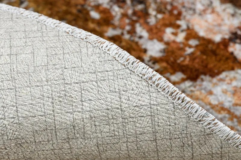 Dywany Łuszczów, Kusový koberec Miro 51463.802 Abstraction grey/gold, 160x220, viacfarebná, kuchyňa