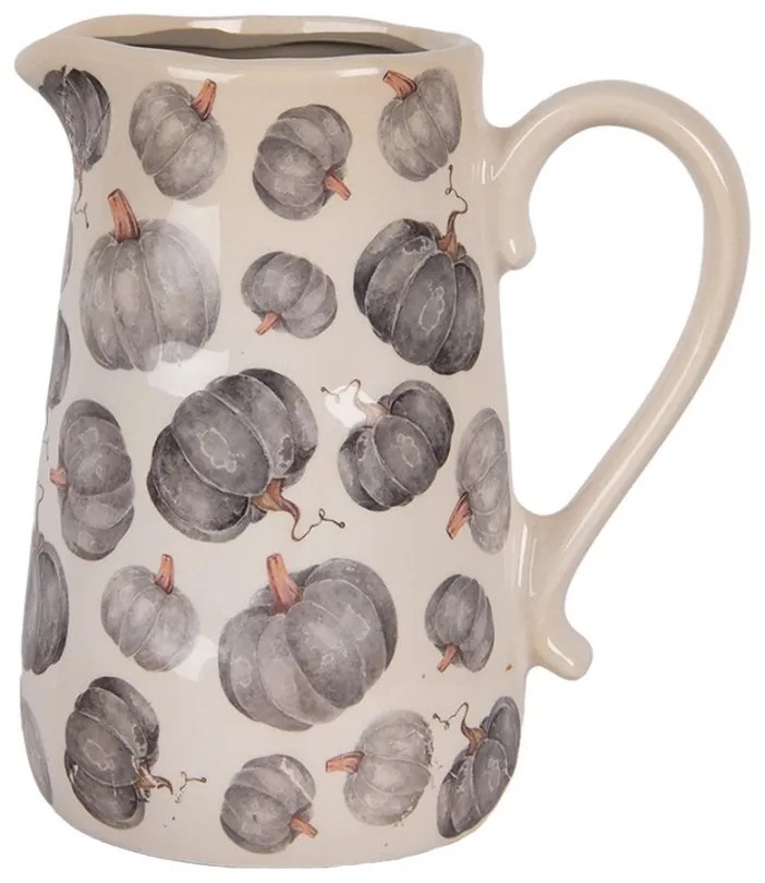 Keramický džbán s tekvicami Country Style Pumpkin L - 21*15*23 cm