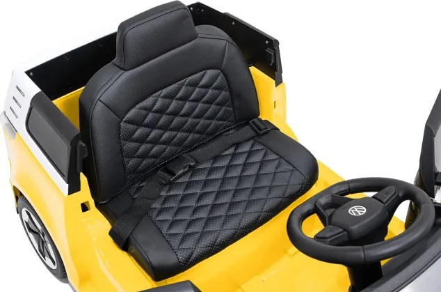 Elektrické autíčko Volkswagen ID BUZZ žlté