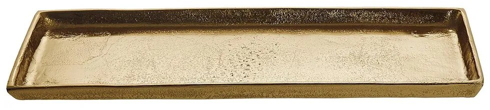 BANQUET Dekoračný podnos 35 x 14 cm - zlatá