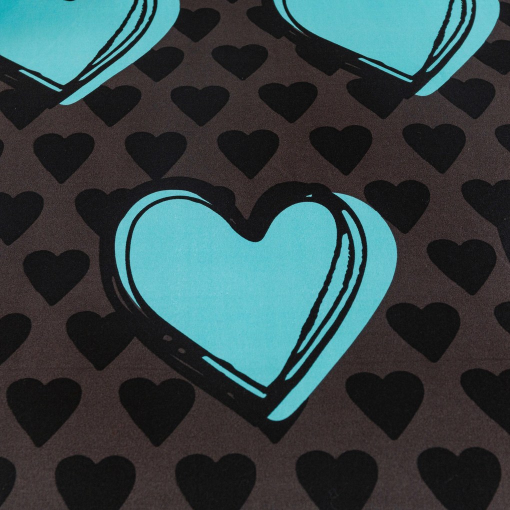 Obliečka na vankúš z mikrovlákna KASUGA 50x70 cm, tyrkysová