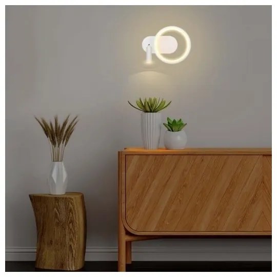 LED Nástenné svietidlo LED/14W/230V 4000K biela