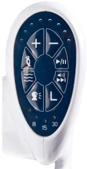 CARETERO Detská jedálenská stolička 2v1 Caretero Indigo navy